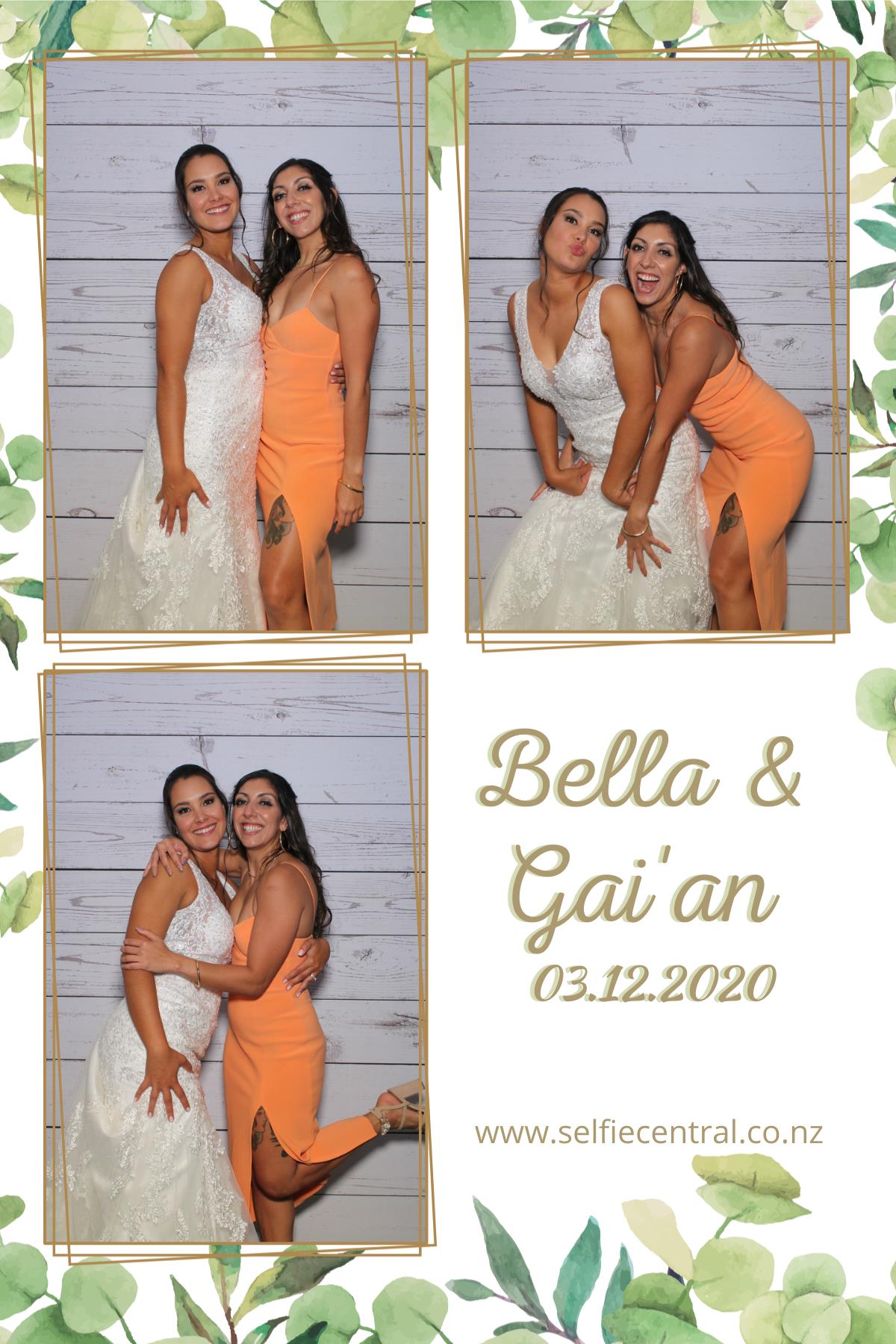 Bella & Gai'an's wedding | View more photos from the event at gallery.photobooth.co.nz/u/SelfieCentral/Bella-Gaians-wedding